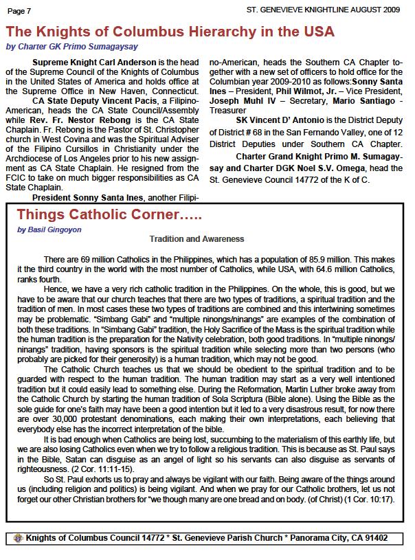 Knightline August 2009 page 7