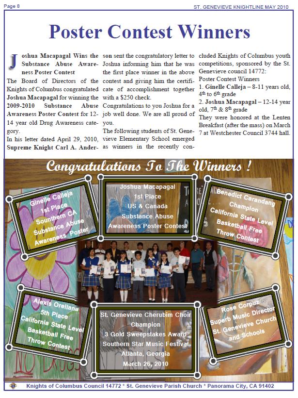Knightline April-May 2010 page 8