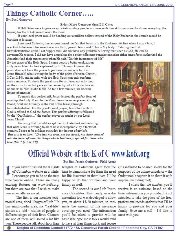 Knightline June 2010 page 5