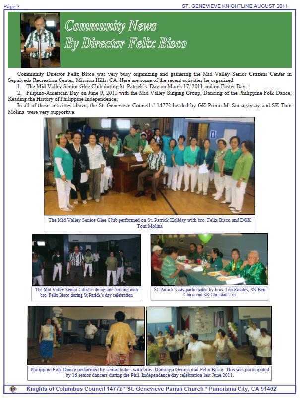 Knightline August 2011 page 6
